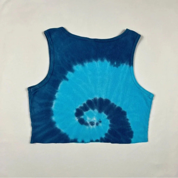 Y2K Tie Dye Super Crop Tank Top - Picture 4 of 5